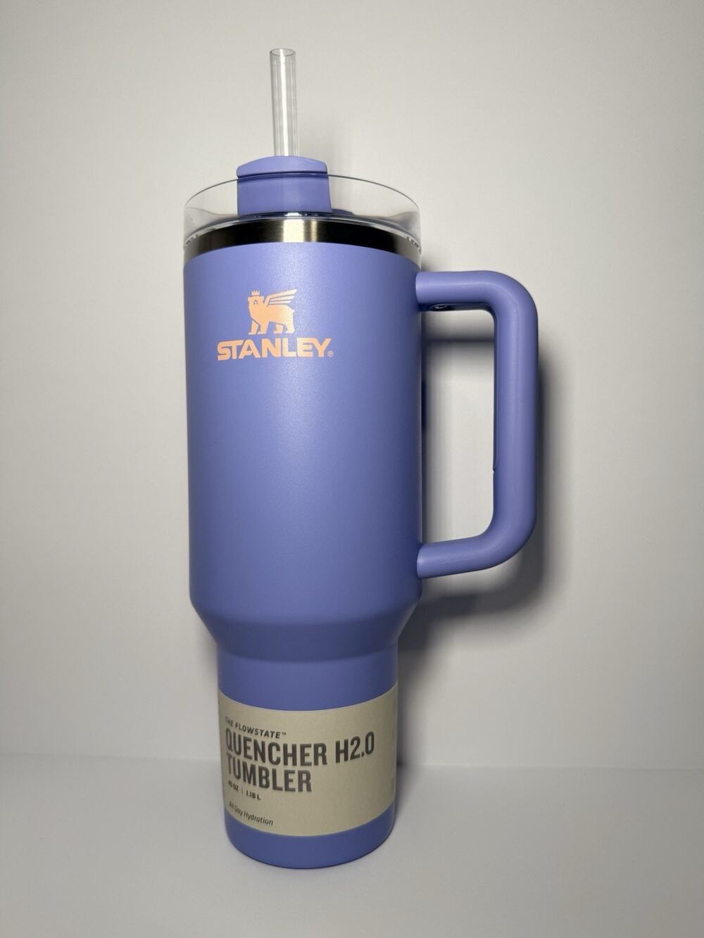 Stanley X Target Exclusive HYDRANGEA PURPLE PEACH 40oz Quencher Tumbler BNWT